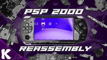 How To Fully Disassemble & Reassemble A PSP 2000