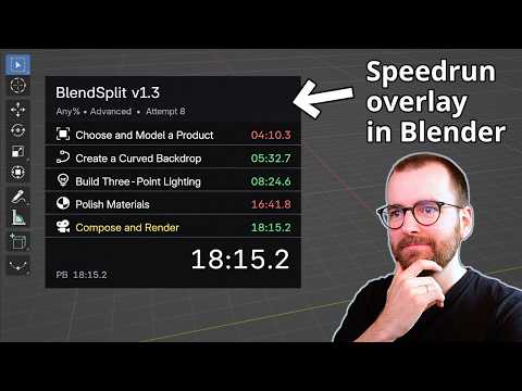 We can speedrun Blender now! (Free add-on)