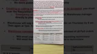 Material requisition