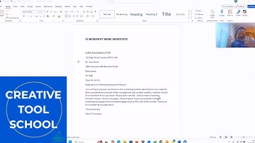 10 Microsoft Word Shortcuts That Will Save You Hours | Keyboard Shortcuts Tutorial