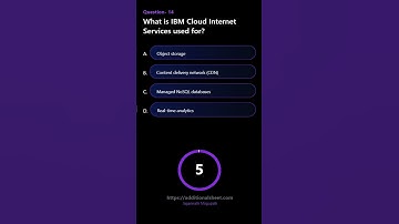 What is IBM Cloud Internet Services used for