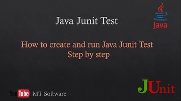 How to Create and Run Java Junit Test