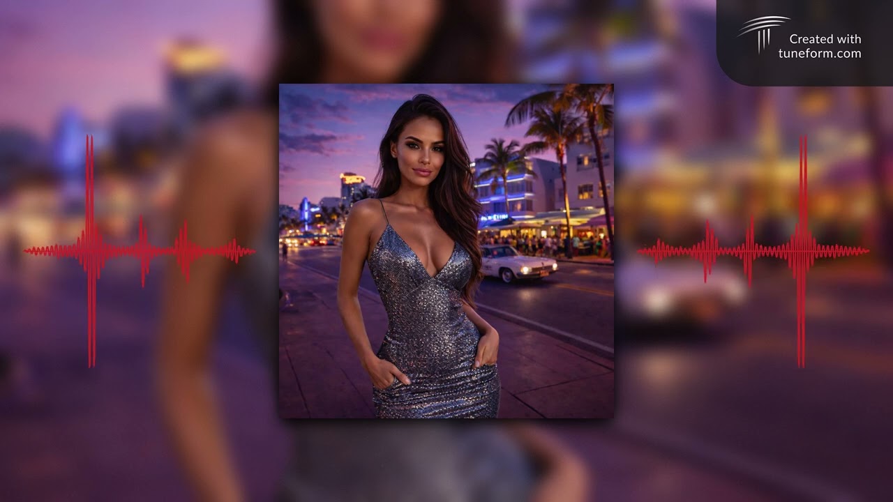 Periguete "Heart Don't Lie" (Официальный аудиовизуализатор)