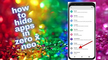 HOW TO HIDE APPS AND FILES IN INFINIX ZERO X NEO | HOW TO LOCK APPS