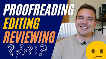 PROOFREADING VS EDITING VS REVISION (Freelance Translator)