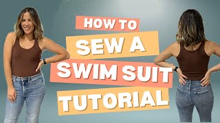 Sewing A Swim Suit- The EASY Way!