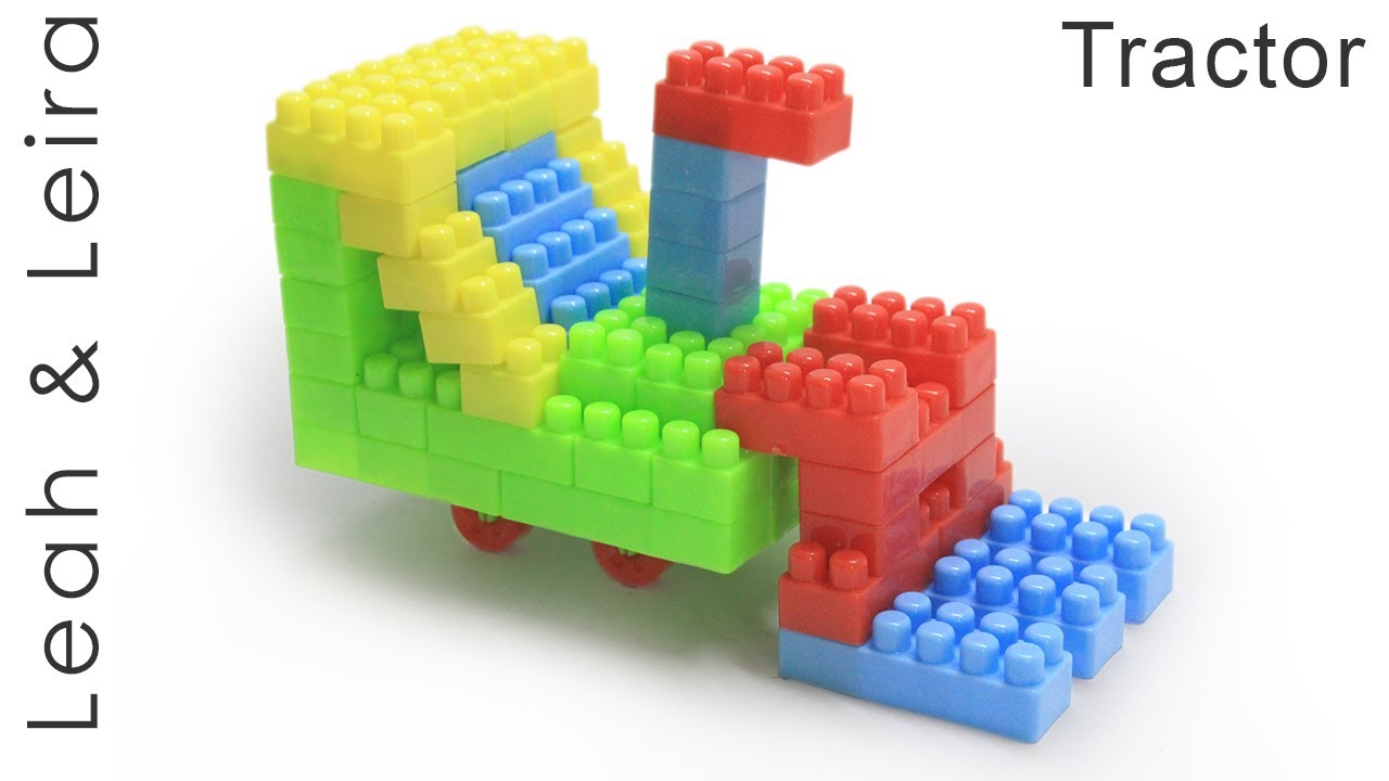 Tractor Using Blocks Building Blocks For Kids | Blocks Tractor | Blocks Games | Block Toys ...