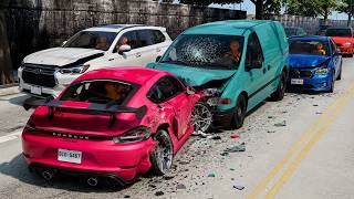 Realistic Traffic Crashes #1 🚗💥 | BeamNG Drive Crash Compilation 4K screenshot 1