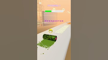 Sushi Roll 3D Level 1 Gameplay Mobile Game #shorts