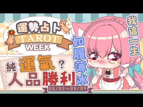 【一周運勢】你這一週如履薄冰,是否能走到對岸?【塔羅占卜】【櫻野露】 video thumb