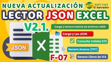 ✨ Novedades Versión 2.1: Lectores JSON Excel: Deducibilidad Automática en Compras Combustible y Más🚀