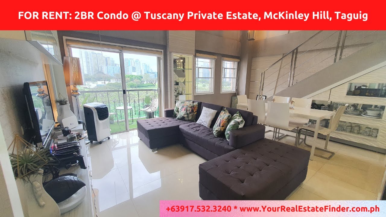 [Rented] Tuscany Private Estate (T25J) Condo For Rent in McKinley Hill