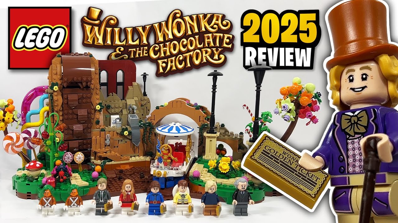 LEGO Willy Wonka & the Chocolate Factory (21360) - 2025 Set Review