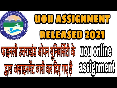 uttarakhand open university assignment answer