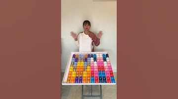 Clever Color Ball Puzzle – Solved So Fast #satisfying #colorball #colorgame