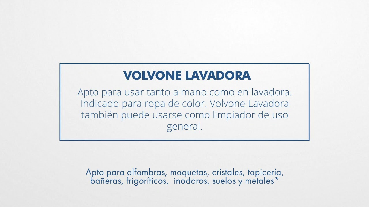 Volvone Lavadora, Volvone limpieza para la multiusos para el hogar. - YouTube