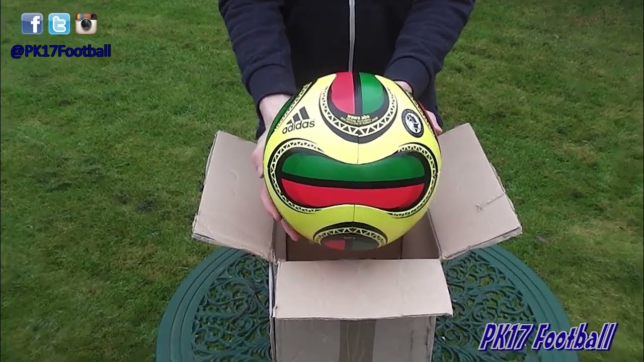 2008 caf africa cup adidas wawa aba official match ball unboxing