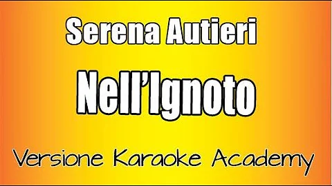 Serena Autieri - Nell'Ignoto (Frozen 2) Versione Karaoke academy Italia