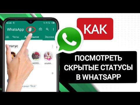 как посмотреть скрытые статусы в WhatsApp