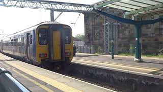 The Class 156 'Super Sprinter' NORTHERN No.156481 was leaves from Platform Two at Carlisle.