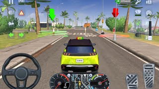 new crazy taxi simulator 3d - miami taxi driver - taxi simulator 2025 - car game android gameplay screenshot 1