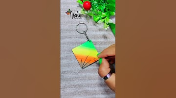 I made my own Customized Keychain #shorts #diy