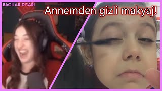 Pqueen - Annesinden Gizli Makyaj Yapan Kızı İzliyor