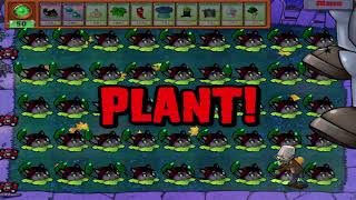 All Cattail Vs Dr. Zomboss in Survival Night | Plants vs. Zombies Halloween