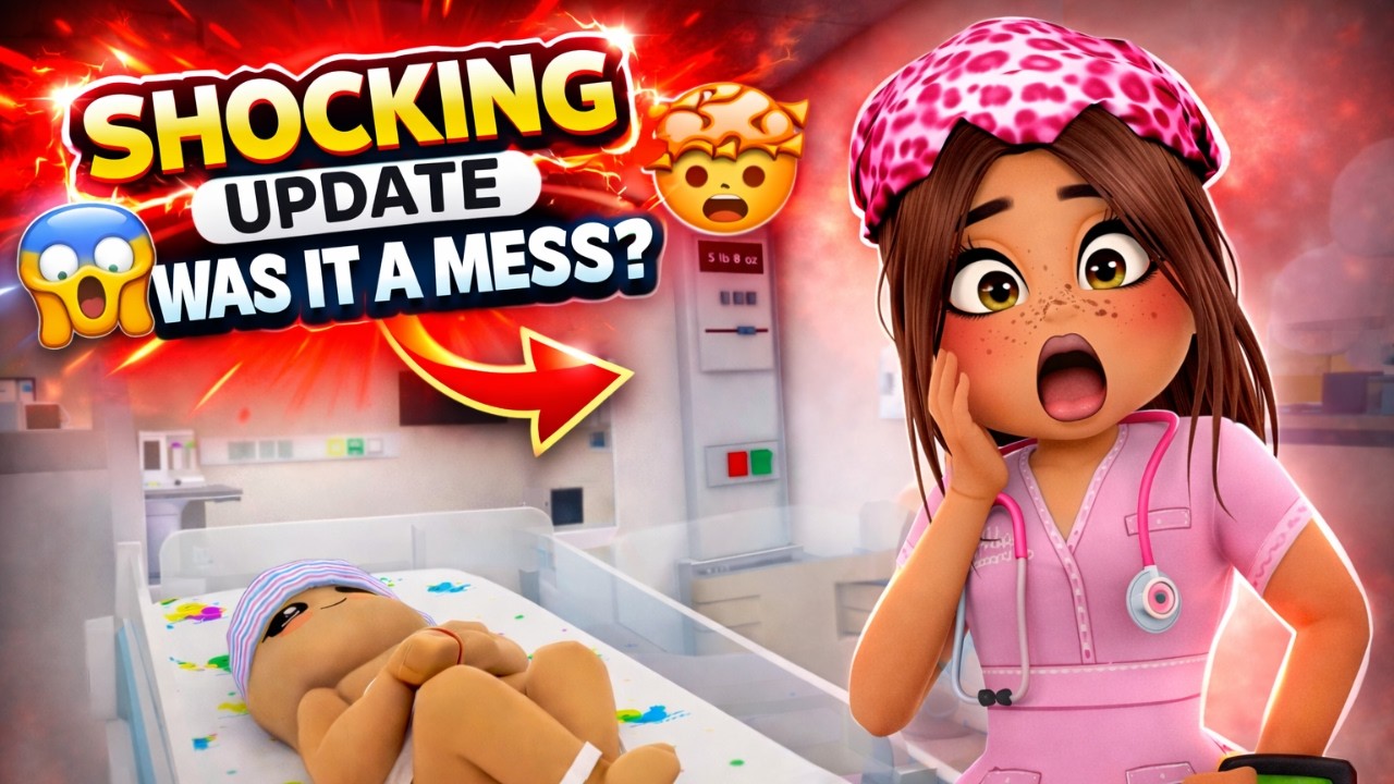 Maple Hospital’s SHOCKING Nursery Update😱… Was It a MESS? 🏥🔥| Roblox