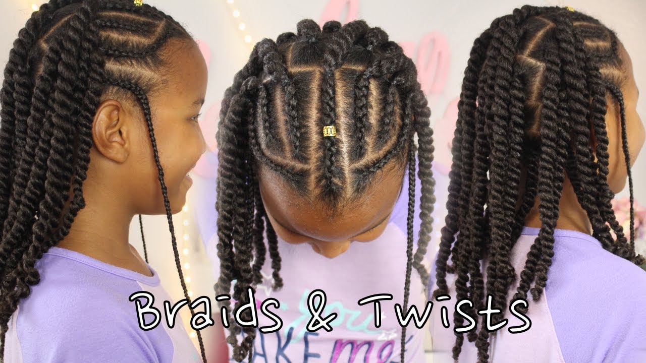 Braids + Two Strand Twists | Trying New Products Taliah Waajid - YouTube