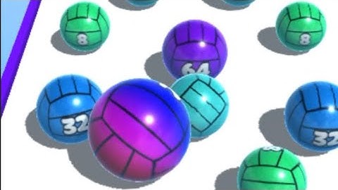 BALL MERGE 2048 - All Levels Gameplay IOS (Levels 80 -81).