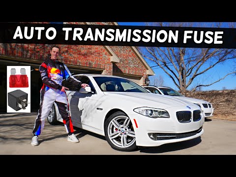 BMW F10 F11 AUTOMATIC TRANSMISSION FUSE LOCATION BMW 528i 535i 520i 530i 550i 518d 520d 525d 530d 53