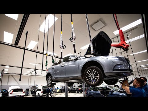 Volvo Cars state of the art vehicle repair shop presented by Nederman