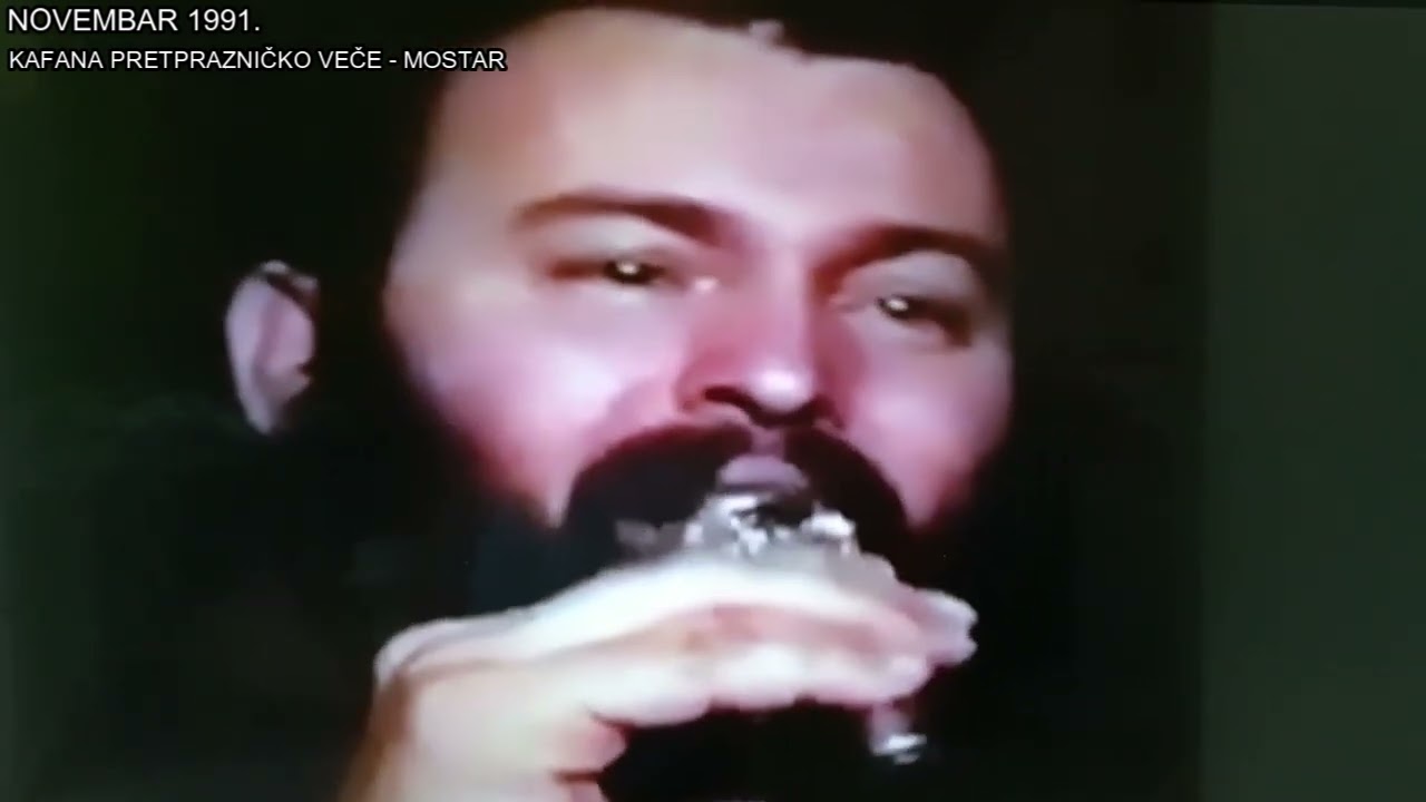 MOSTAR, NOVEMBAR 1991. -  KAFANA PRETPRAZNICKO VEČE (PERO MANDA)