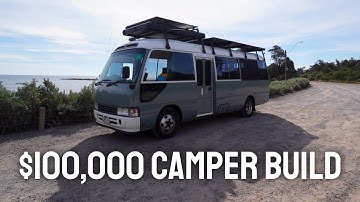 $100,000 TOYOTA COASTER BUS CONVERSION!!