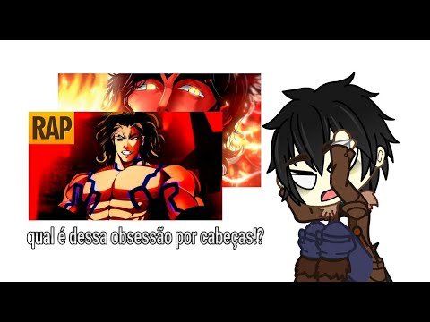 Gacha (Percy Jackson) React ao Rap do Shiva & Raiden Tameemon || WLO || AN Oficial