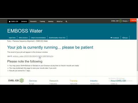 Bioinformatics~ Local PairWise Sequence Aligmnet~ Bioinformatic Tutorial