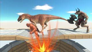 Animals jumping from the well of death - Animal Revolt Battle Simulator screenshot 5
