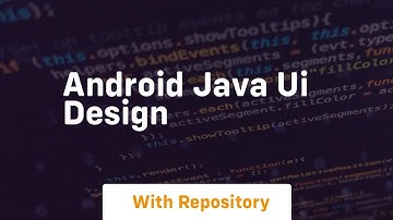 android java ui design