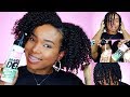 BOMB Twist Out on WET hair using a MOUSSE!