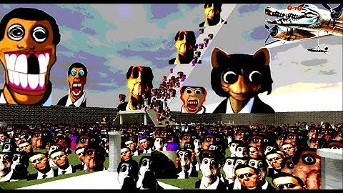 bombardino crocodilo NEXTBOTS FAMILY AND OBUNGA NEXTBOTS FAMILY Chase me in Garry