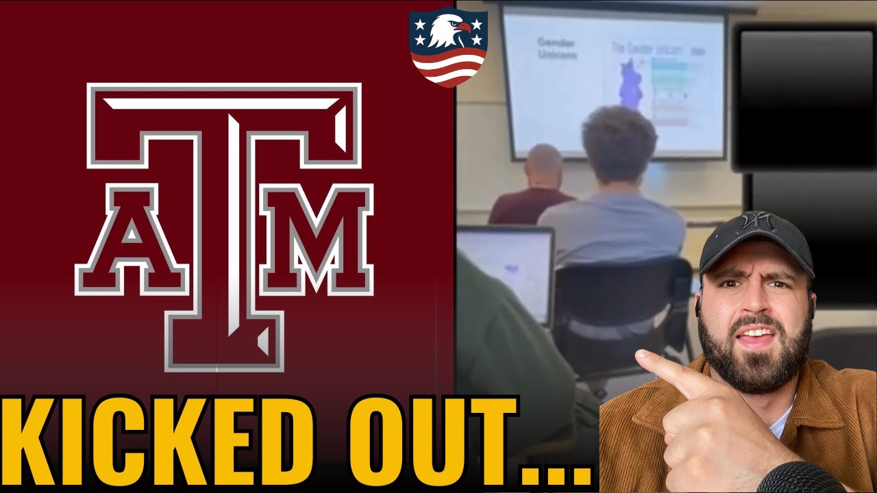 Texas A&M Student Kicked Out for Opposing Trans Agenda | CAUGHT ON TAPE