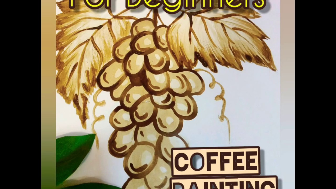 COFFEE PAINTING 🎨 for Beginners - YouTube COFFEE PAINTING 🎨 for Beginners - YouTube