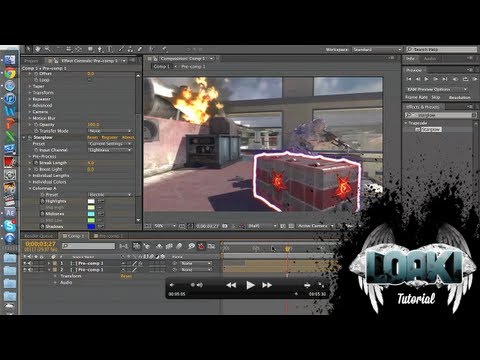 After Effects Tutorial - 3D Stroke Xoogle Transition