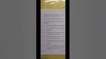 Msc PYQs sem-1 Topology-1 2021