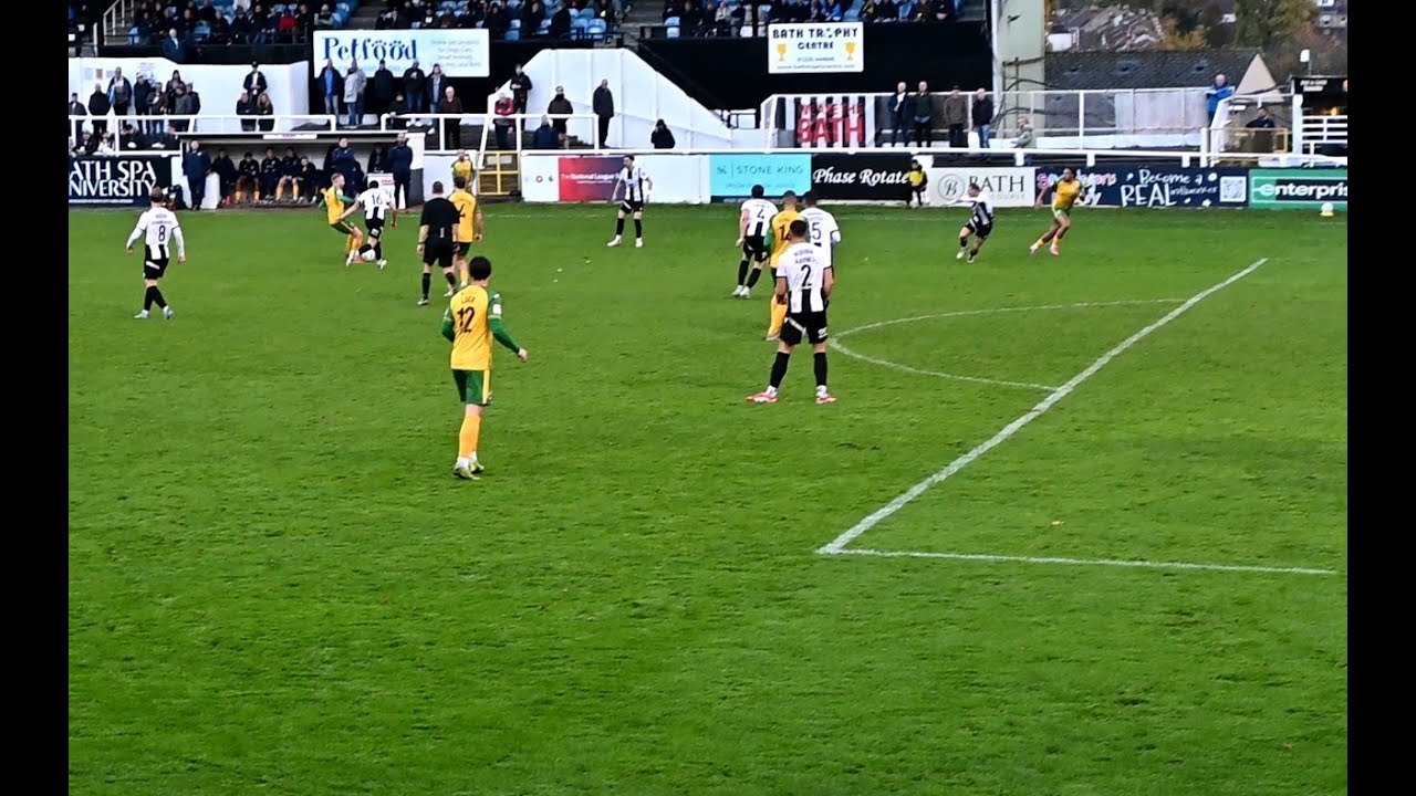 Bath City FC Vs Horsham FC, Saturday 1st November 2025