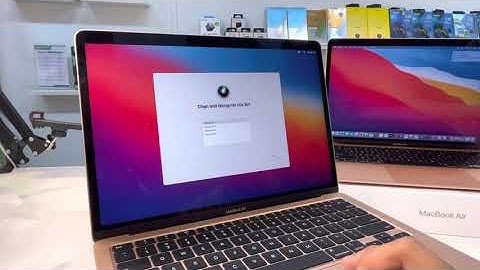 Hướng dẫn cài đặt macbook pro mới