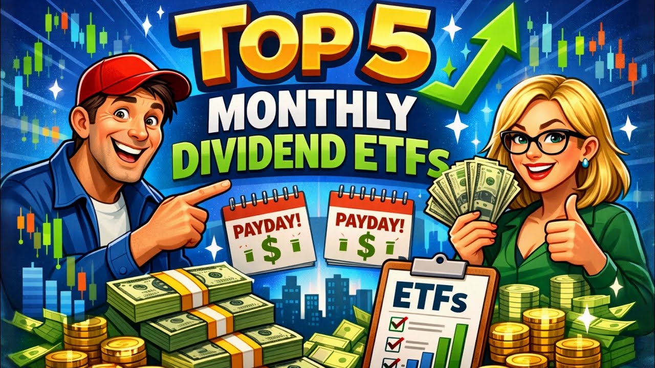 Top 5 Monthly Dividend ETFs in 2026 | 