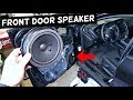 HOW TO REMOVE AND REPLACE FRONT DOOR SPEAKER ON FORD FOCUS MK3