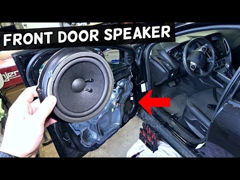 HOW TO REMOVE AND REPLACE FRONT DOOR SPEAKER ON FORD FOCUS MK3 - YouTube